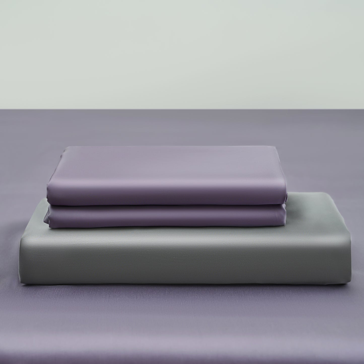 CLOUDTOUCH 100% Lyocell+ Duvet Set – Gray & Lilac Purple