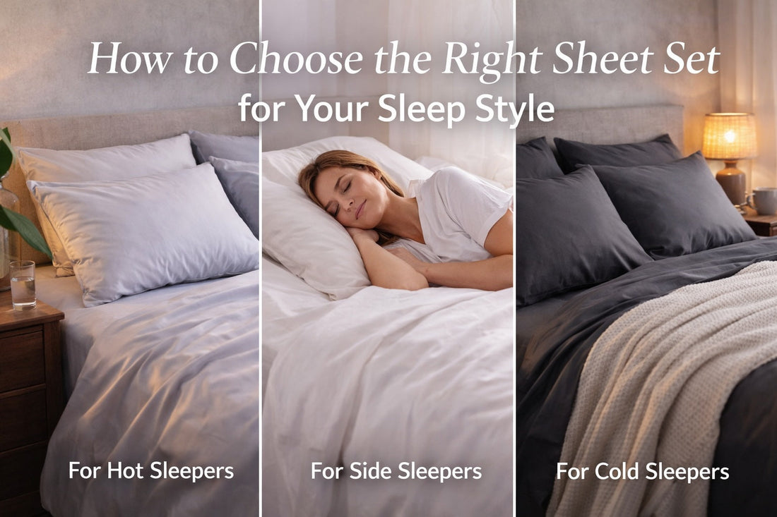 How to Choose the Right Sheet Set for Your Sleep Style (2026 Guide)