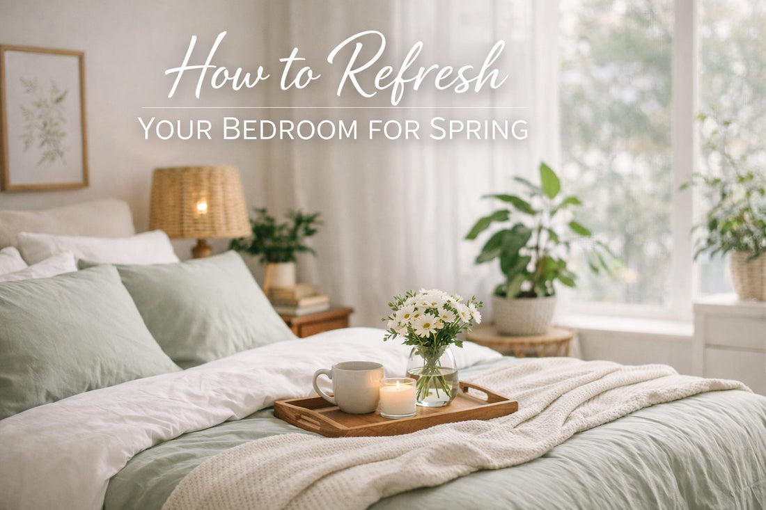 How to Refresh Your Bedroom for Spring: Easy Bedding Upgrades for a Fresh, Cozy Space