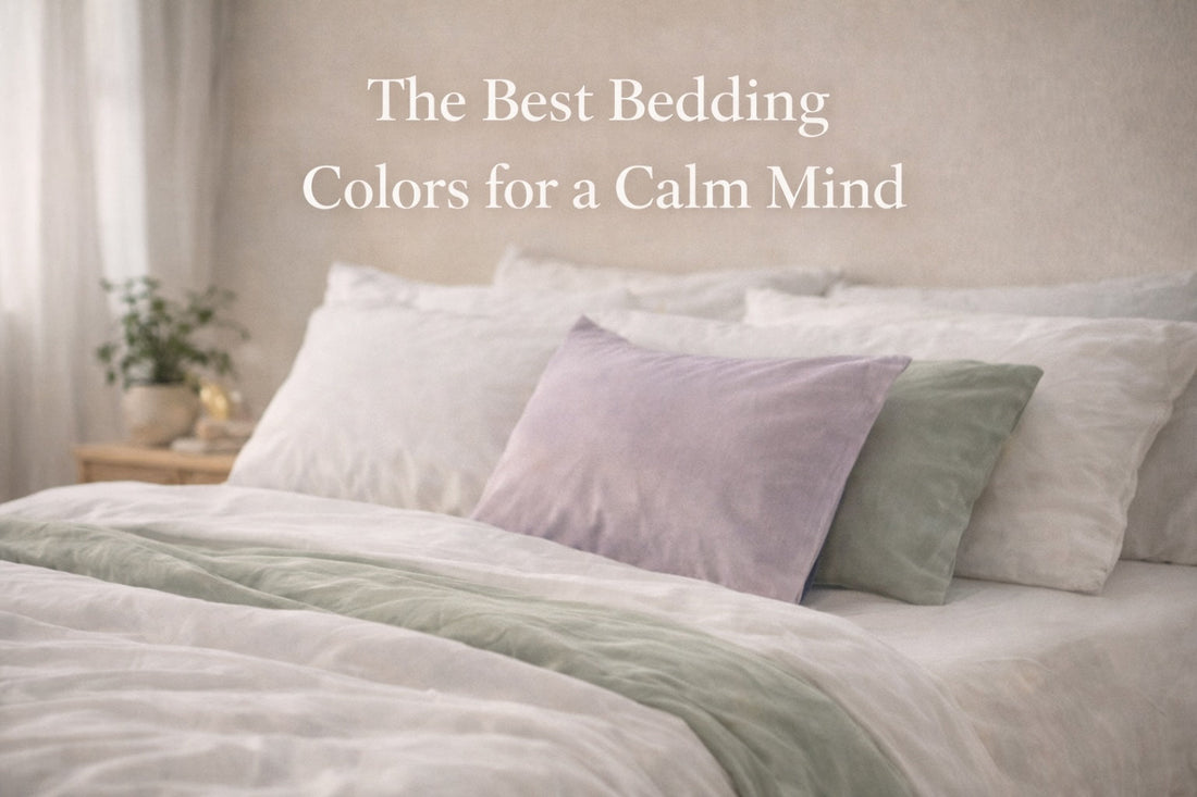 The Best Bedding Colors for a Calm Mind