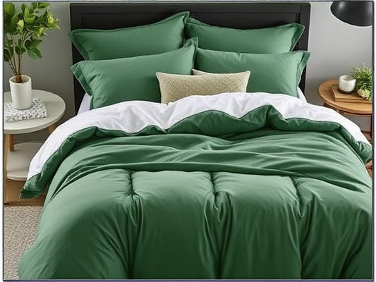 8 Green Duvet Cover Ideas 2025 – Refresh Your Bedroom with Nature
