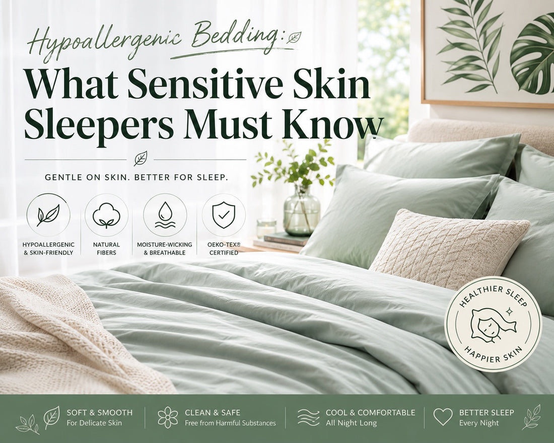 Hypoallergenic Bedding: What Sensitive Skin Sleepers Must Know