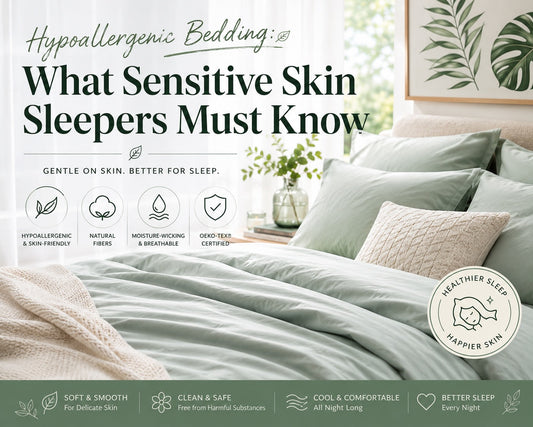 Hypoallergenic Bedding: What Sensitive Skin Sleepers Must Know