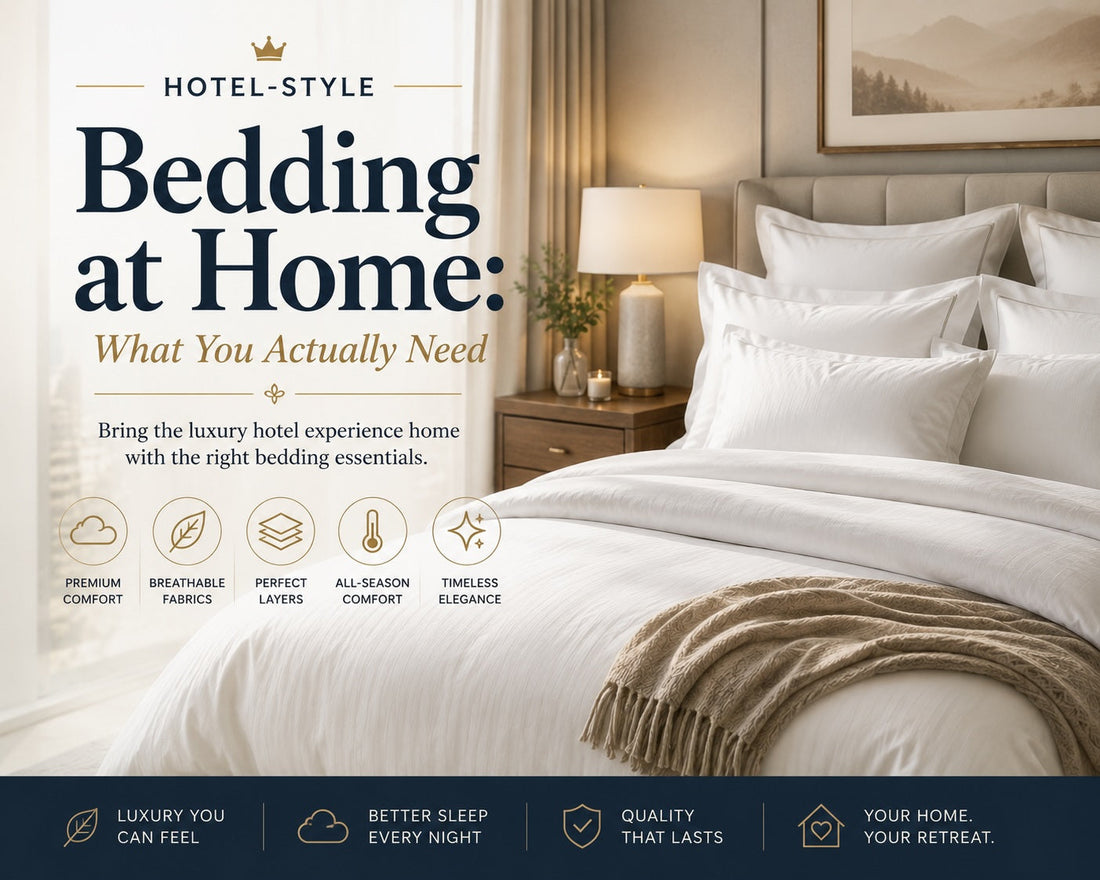 Hotel-Style Bedding at Home: What You Actually Need