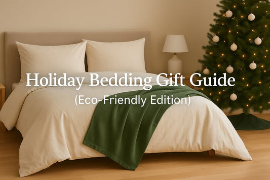 Holiday Bedding Gift Guide (Eco-Friendly Edition)
