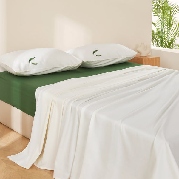 Signature 100% Long-Staple Cotton Flat Sheet